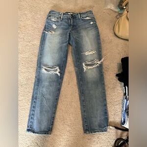 Able Ripped Blue Denim Jeans